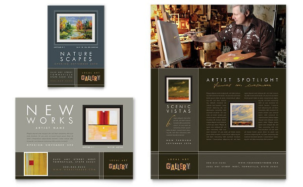 art-gallery-postcard-templates